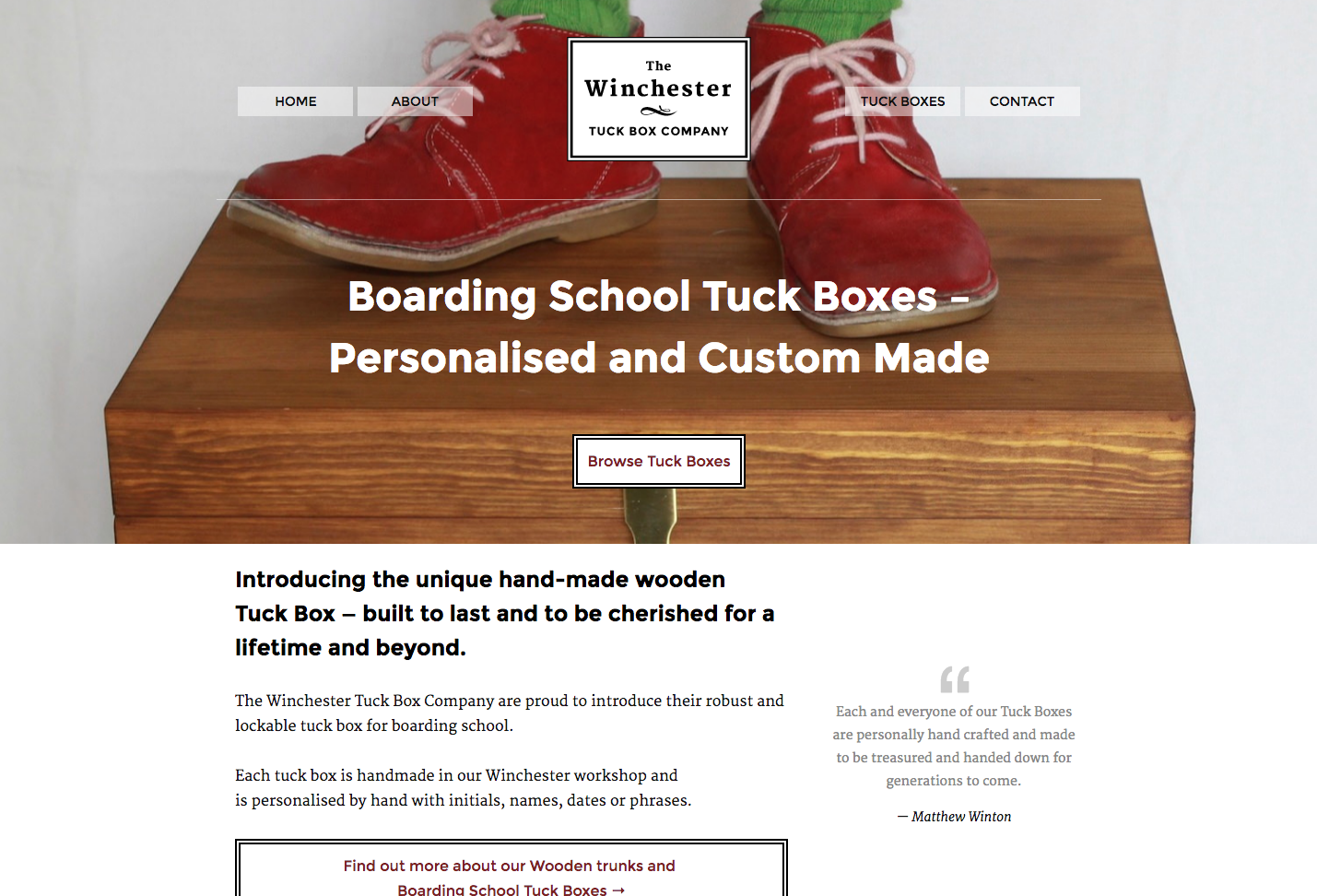 New Site SchoolTuckBoxes.co.uk